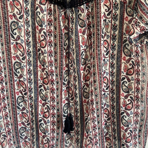 Christopher & Banks Size Large Shear Boho Blouse - Picture 3 of 9